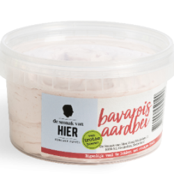 Bavarois aardbei