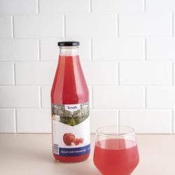 Appel-rode bessensap