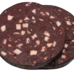 Bloedworst - Gesneden