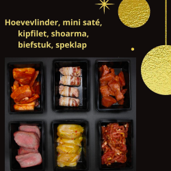 Gourmetschotel standaard a 2 pers.