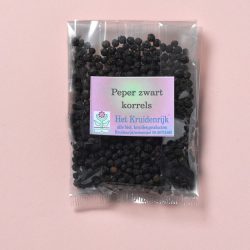 Peperkorrel - zwart