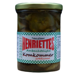 Komkommers zoet/zuur