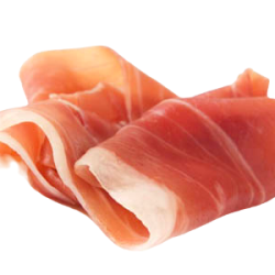 Rauwe ham - gesneden